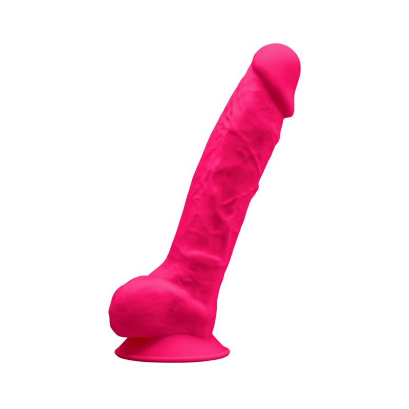 Dual Density Dildo Model 1 (8) Pink