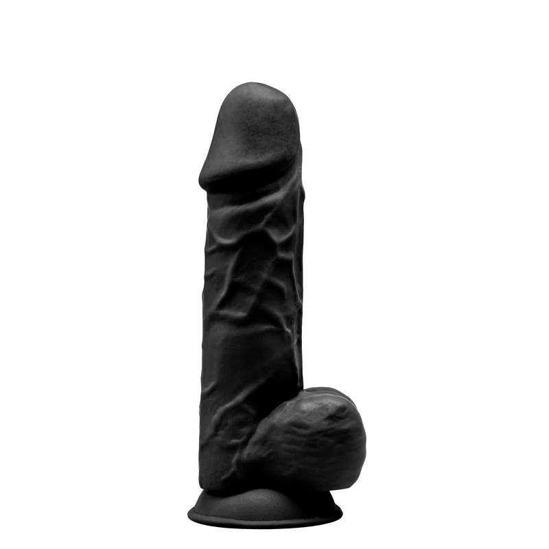 Dildo Dual Density Mod. 4 - 8.5 Black