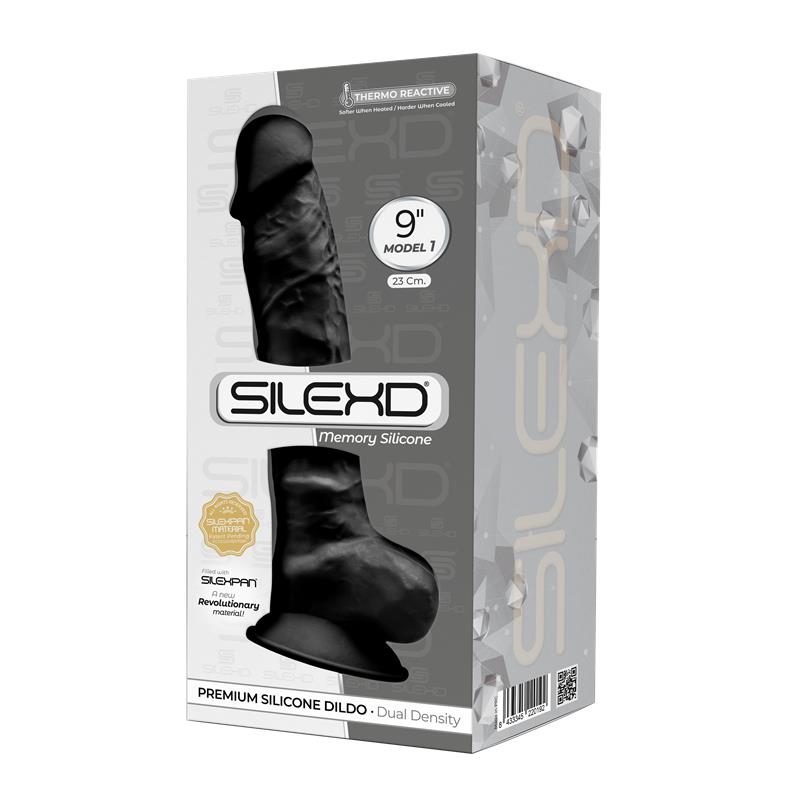 Dildo Dual Density Mod. 1 - 9 Black