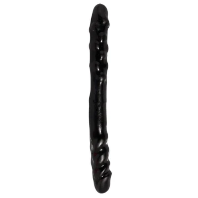 Basix Rubber Works 40,6 cm Double Dong ? Colour Black