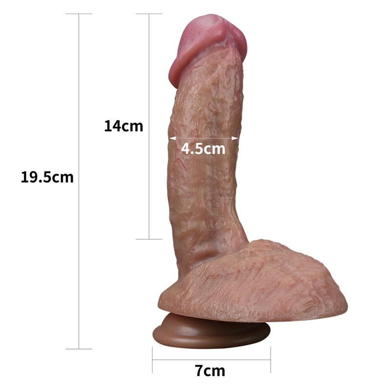 Dildo Nature 7.5 Dual Layer