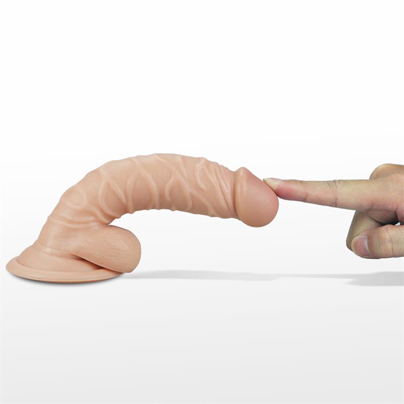 Dildo Real Extreme with Vibration 7.5 Flesh