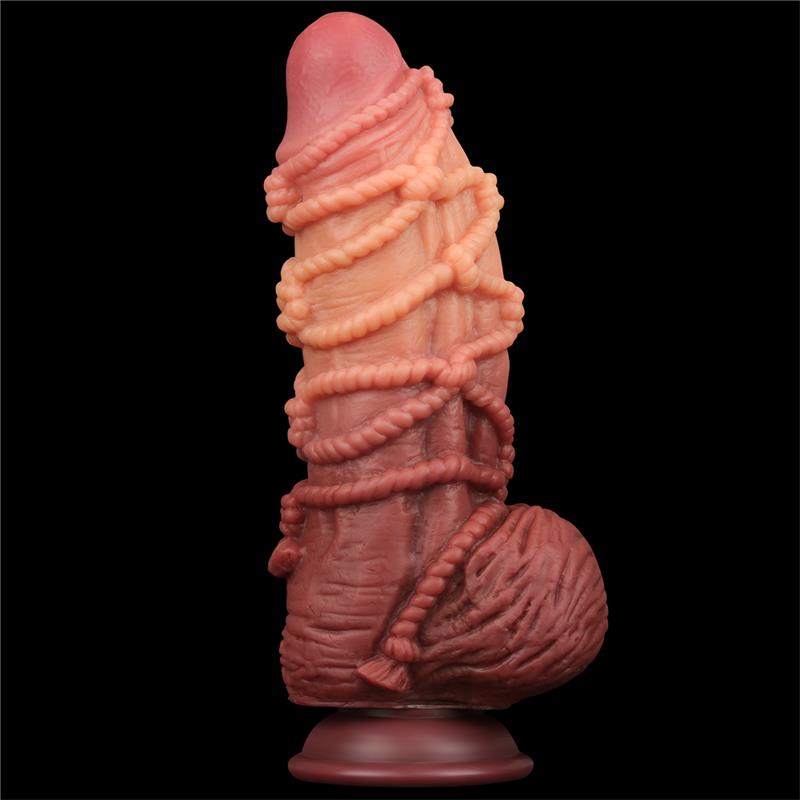 Dildo Dual Layer King Size Nature 9.5