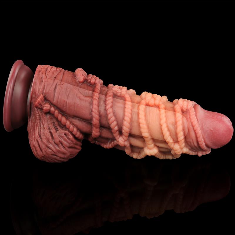 Dildo Dual Layer King Size Nature 9.5