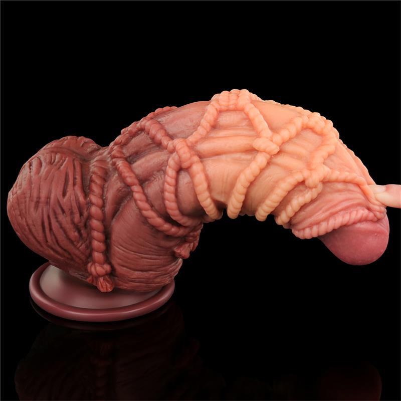 Dildo Dual Layer King Size Nature 9.5