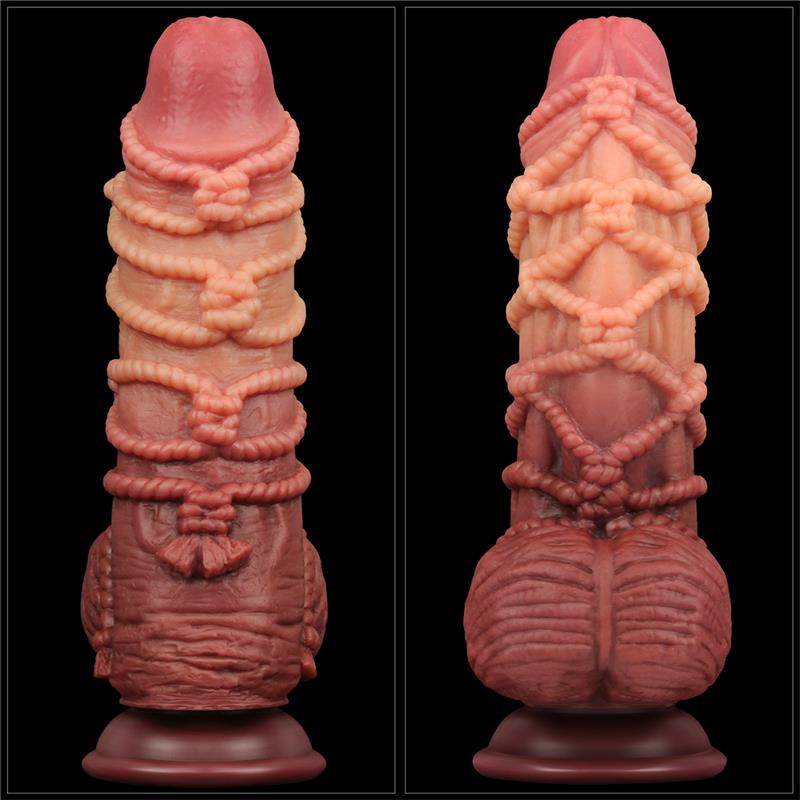 Dildo Dual Layer King Size Nature 9.5