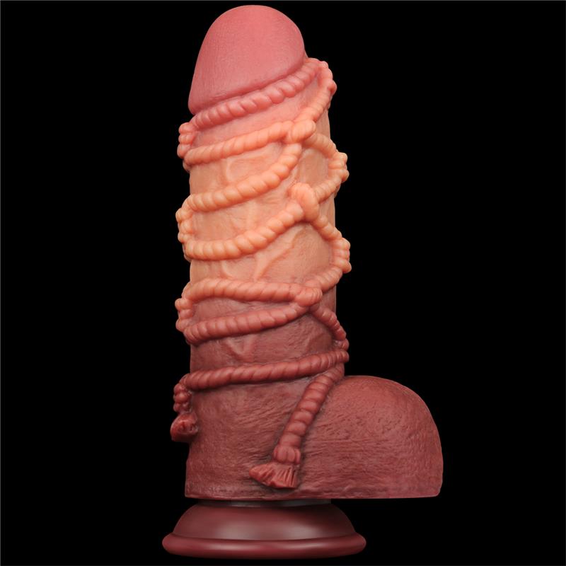 Dildo Dual Layer King Size Nature 9.5