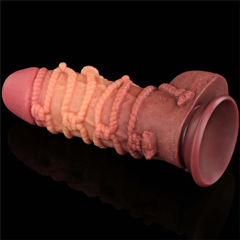 Dildo Dual Layer King Size Nature 9.5