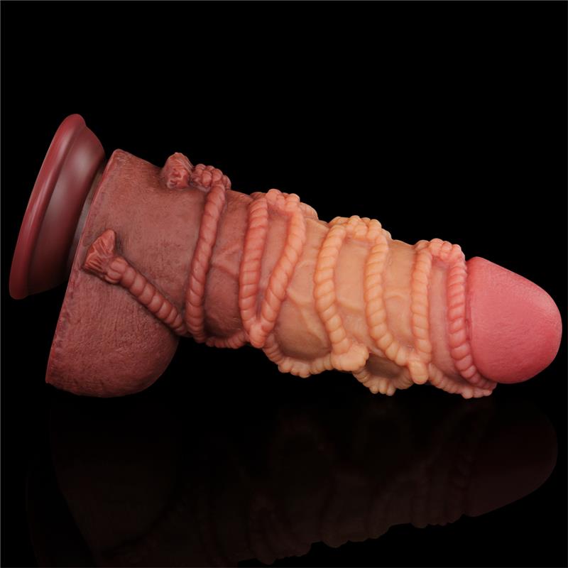 Dildo Dual Layer King Size Nature 9.5