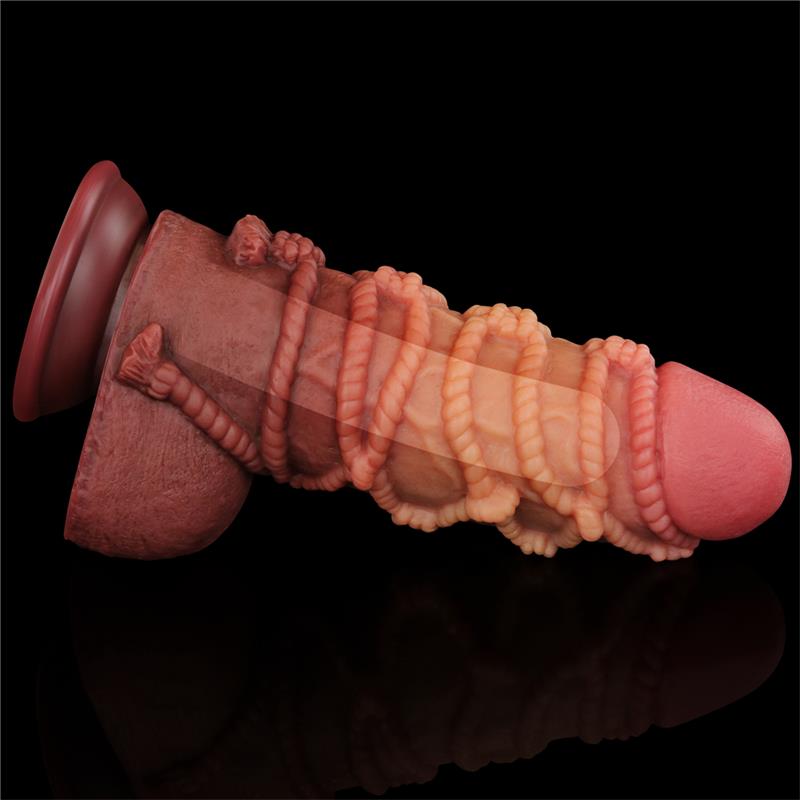 Dildo Dual Layer King Size Nature 9.5