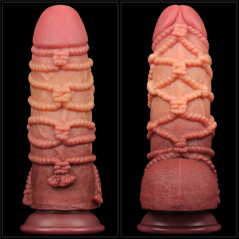 Dildo Dual Layer King Size Nature 9.5