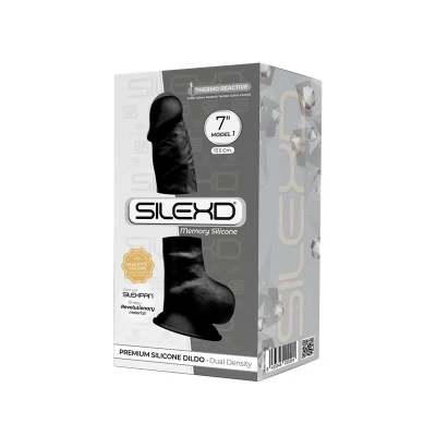 Dildo Dual Density Mod. 1 - 7 Black