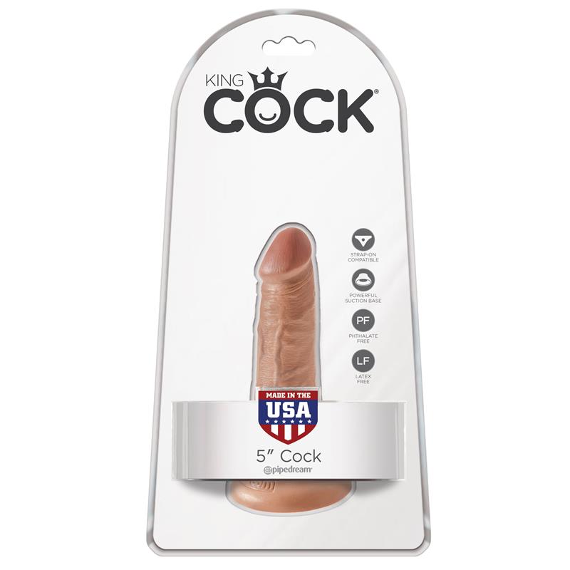 King Cock Dildo 5 - Tan