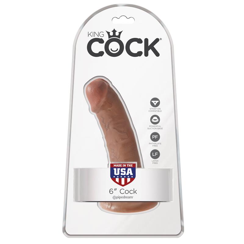 King Cock Dildo 6 - Tan