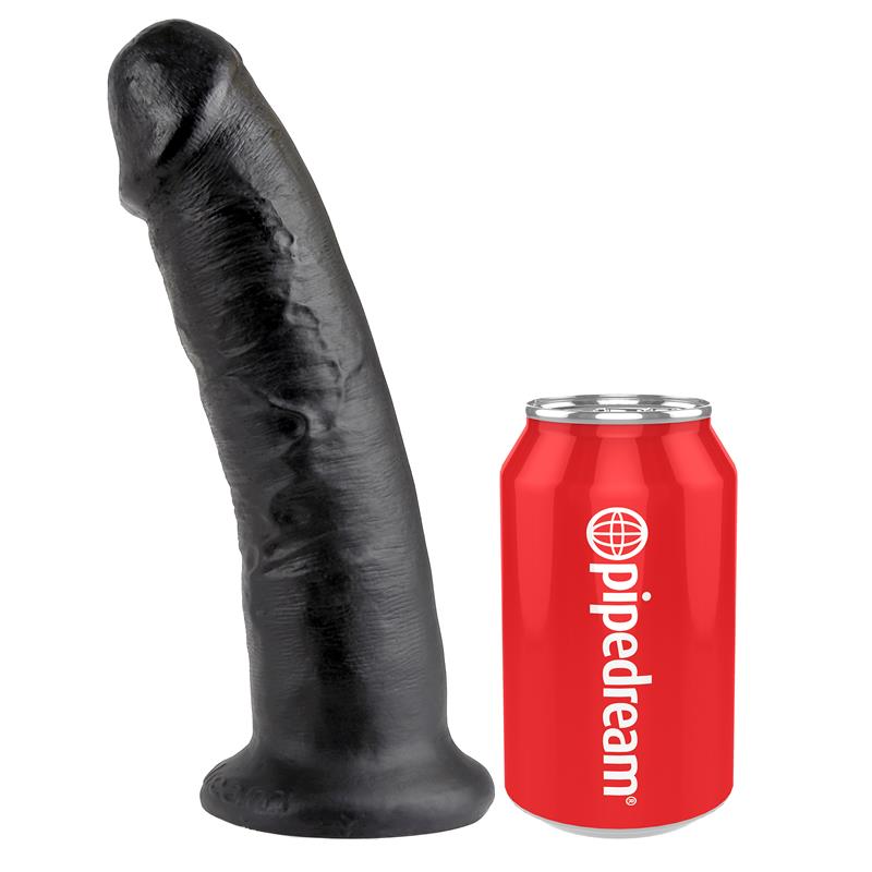 King Cock Dildo 9- Black