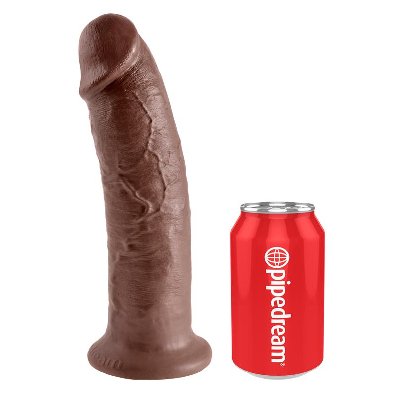 King Cock Dildo 10 - Brown