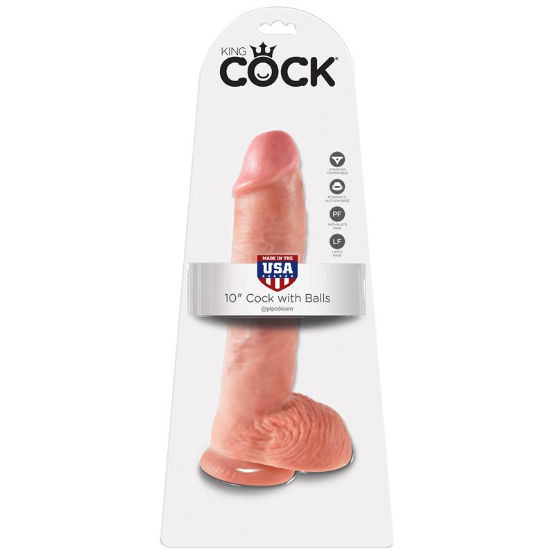 King Cock Cock with Balls 10 - Flesh