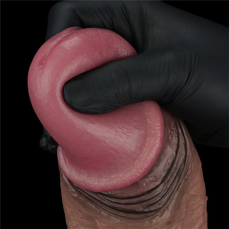 Dildo Dual Layered Silicone XXL 11