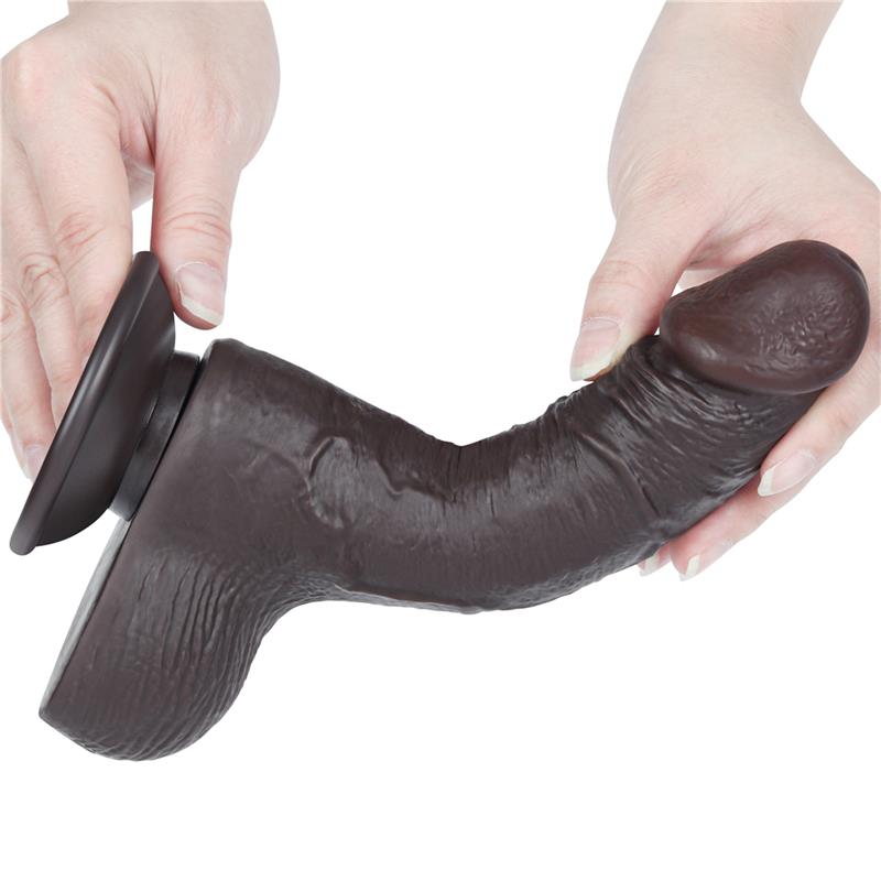 Sliding Skin Dual Layer Dildo 7.5