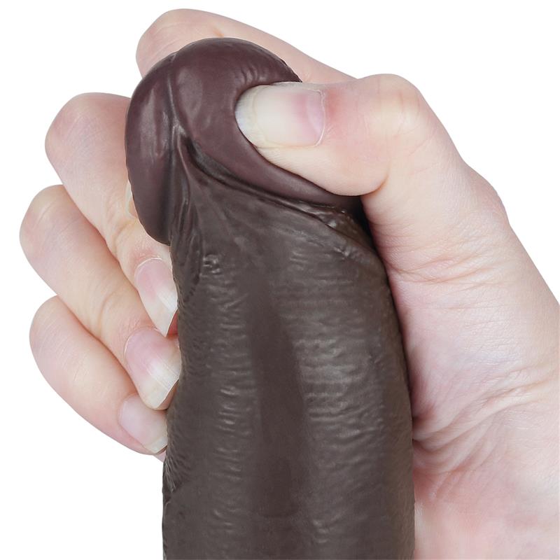 Sliding Skin Dual Layer Dildo 8.5