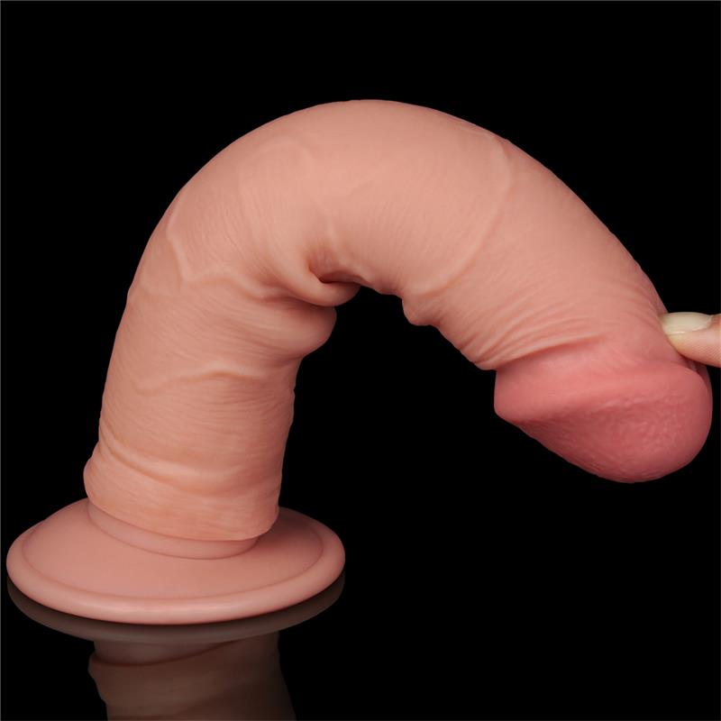 Sliding Skin Dual Layer Dildo 8