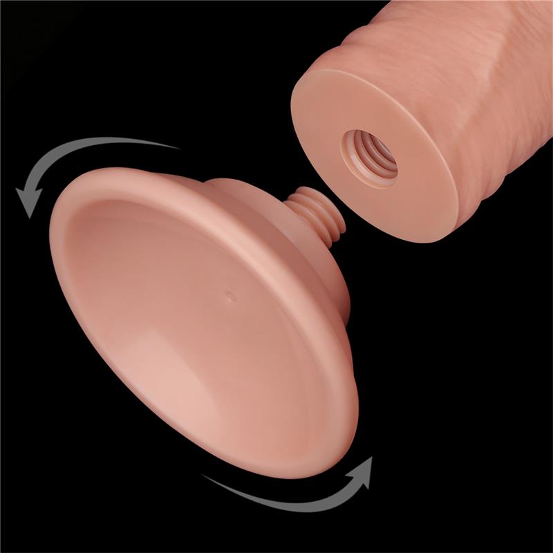 Sliding Skin Dual Layer Dildo 8