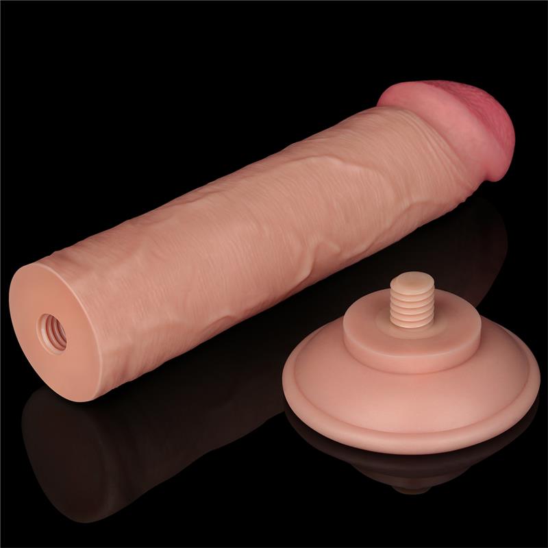 Sliding Skin Dual Layer Dildo 8