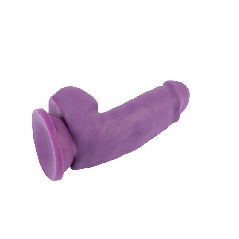 Dual Density Dildo Purple 6.9