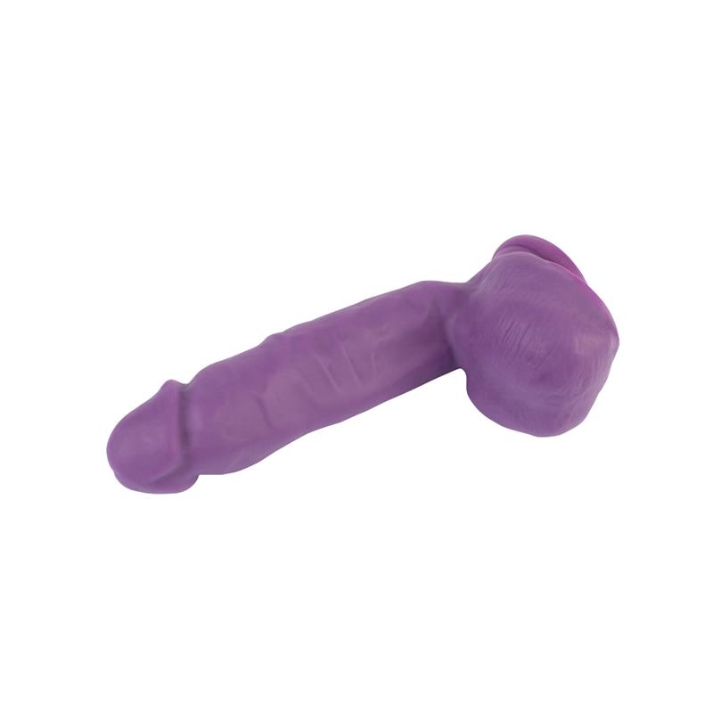 Dual Density Dildo Purple 8.2