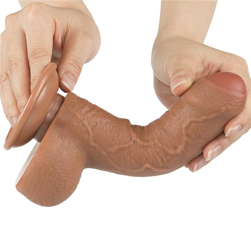 Dildo Sliding Sking 7 Brown