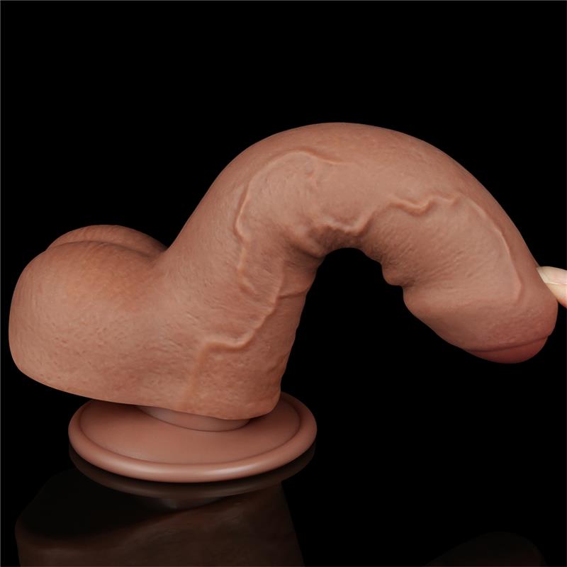 Dildo Sliding Sking 7 Brown