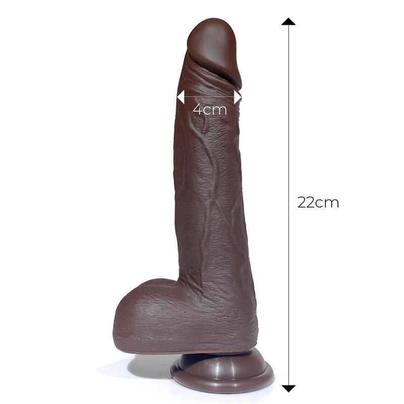 Severo Realistic Turbo Shaking Dildo Thrusting, 360? Rotation Remote Control Heat Effect