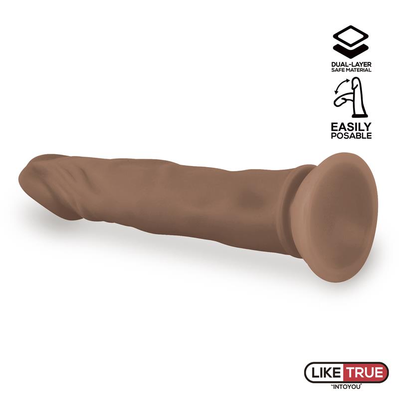 Lenser Articulable-Posable Realistic Dildo 8 Brown