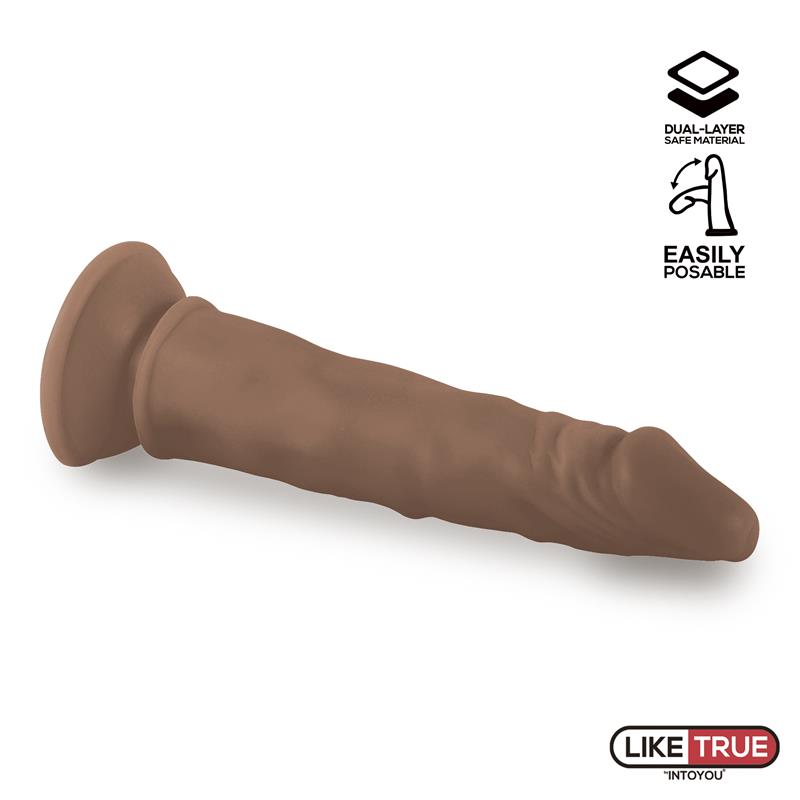 Lenser Articulable-Posable Realistic Dildo 8 Brown