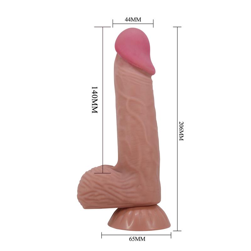 Sliding Skin Realistic Dildo 20.6 cm