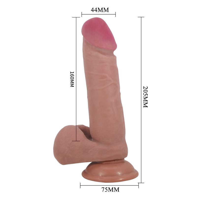 Sliding Skin Dildo 20.5 cm