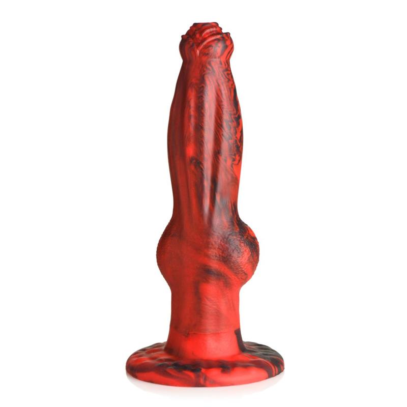 Hel-Wolf Thrusting and Vibe Dildo