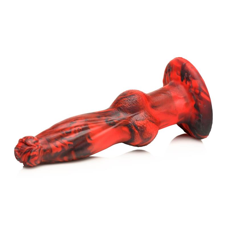 Hel-Wolf Thrusting and Vibe Dildo