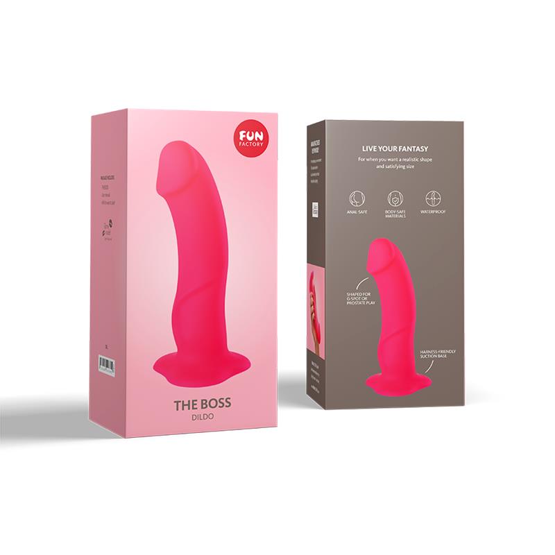 The Boss Stun Dildo Pink