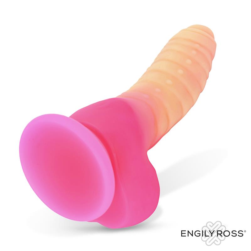 Scalidor Luminiscent Unicorn Liquid Silicone Dildo 18 cm