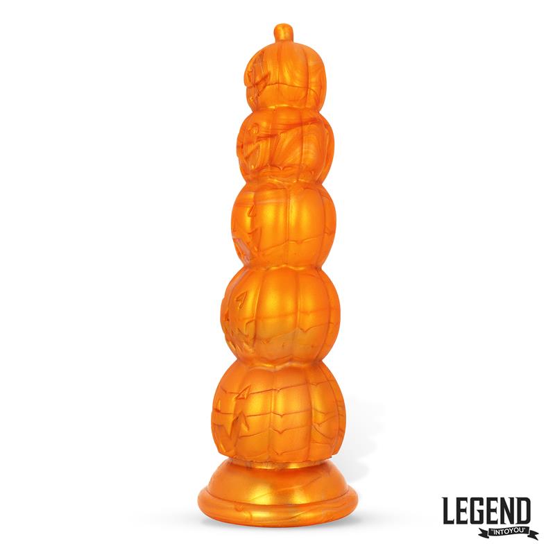 Pumpkron Pumpkin-shaped Liquid Silicone Dildo 19,7 cm