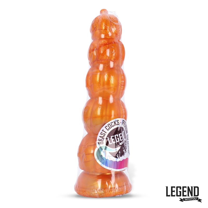 Pumpkron Pumpkin-shaped Liquid Silicone Dildo 19,7 cm