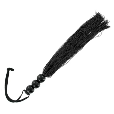 Sportsheets - Sex & Mischief Medium Rubber Whip Black