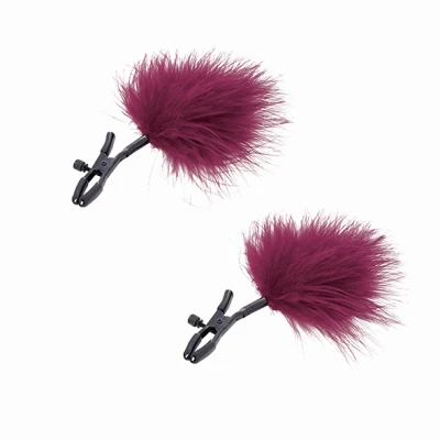 Sportsheets - Sex & Mischief Enchanted Feather Nipple Clamps